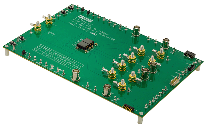EVAL-LTM4682-A1Z Board Photo Angle View