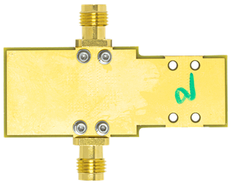 HMC1126 Evaluation Board - Bottom View