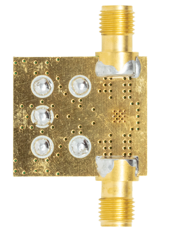 HMC368 Evaluation Board - Bottom View