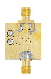 HMC369 Evaluation Board - Bottom View