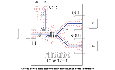HMC438 Evaluation Board