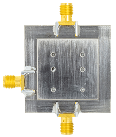 HMC444 Evaluation Board - Bottom View