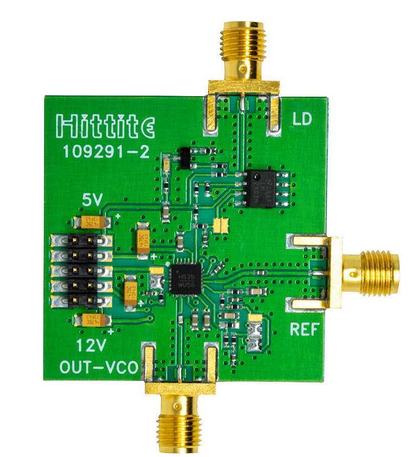 HMC535 Evaluation Board - Top View