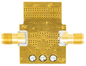 HMC573 Evaluation Board - Bottom View