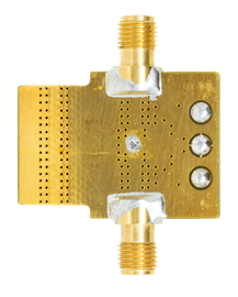 HMC576LC3B Evaluation Board - Bottom View