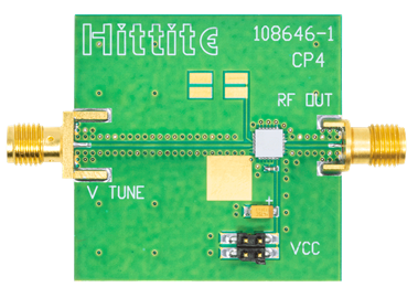 HMC6380 Evaluation Board - Top View