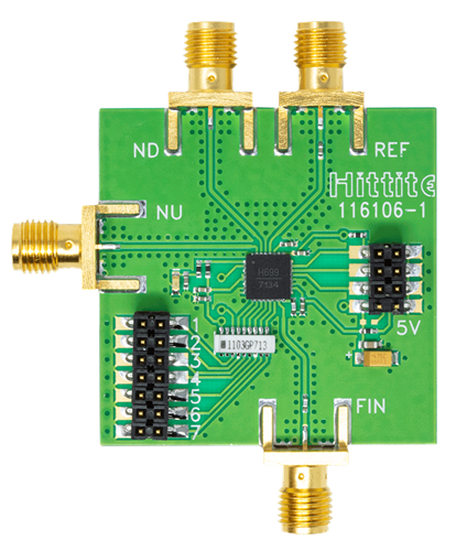 HMC699LP5 Evaluation Board - Top View