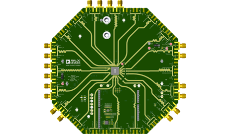 EVAL-HMC7044B Board Photo Top View