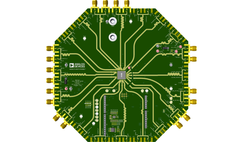EVAL-HMC7044B Board Photo Top View