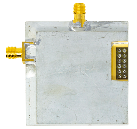 HMC764 Evaluation Board - Bottom View