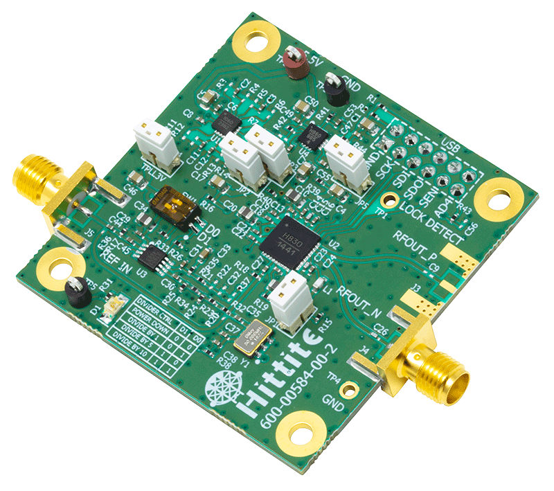 EVAL-HMC830LP6GE Evaluation Board