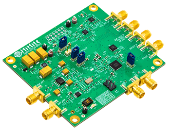 HMC835 Evaluation Board - Angle View
