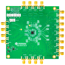 EVAL-HMC987LP5E Evaluation Board - Top View