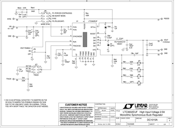 DC1015A - Schematic
