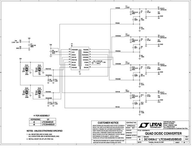 DC1040A-B - Schematic
