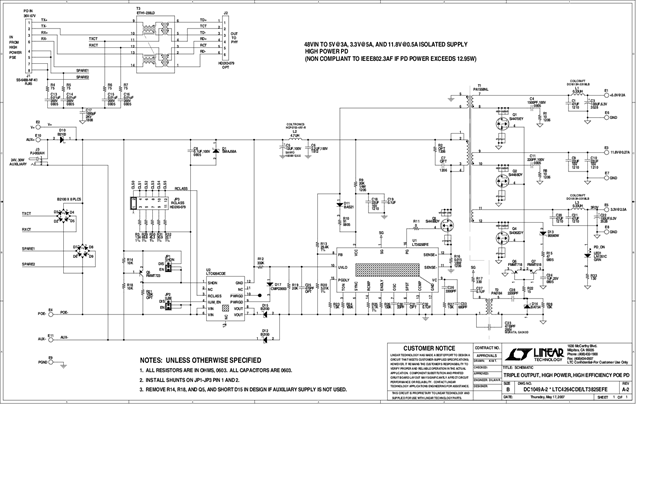 DC1049A - Schematic