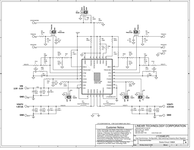 DC1086A - Schematic