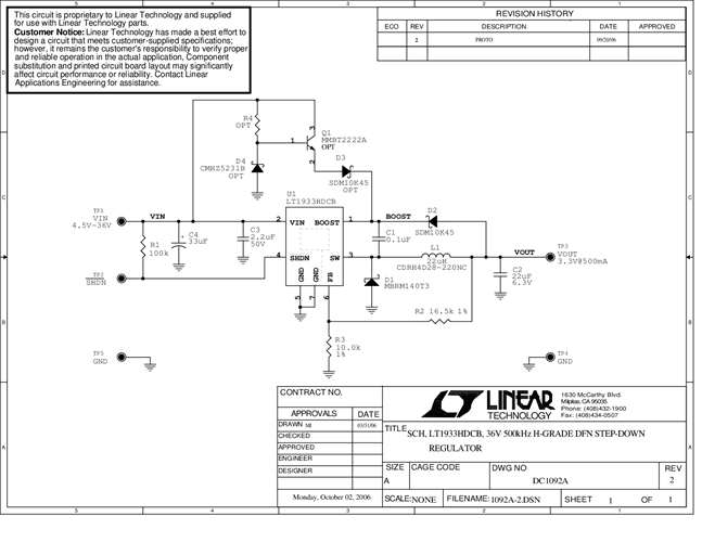 DC1092A - Schematic