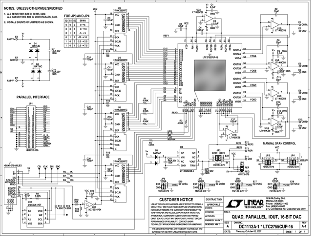 DC1112A - Schematic