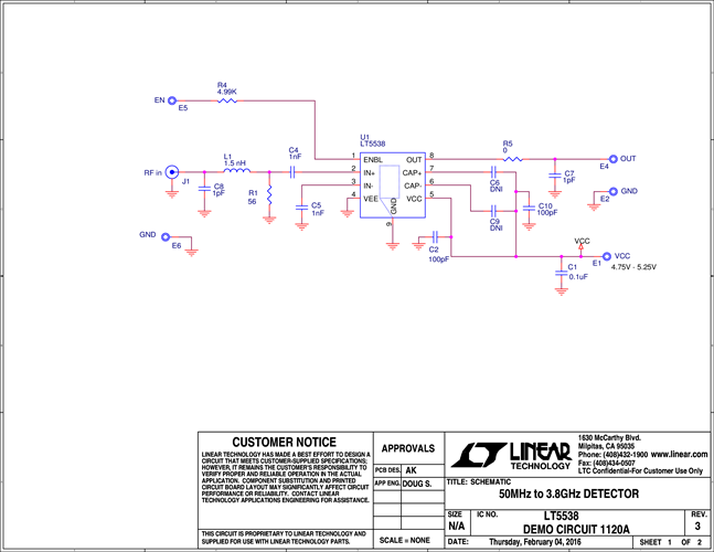 DC1120A - Schematic