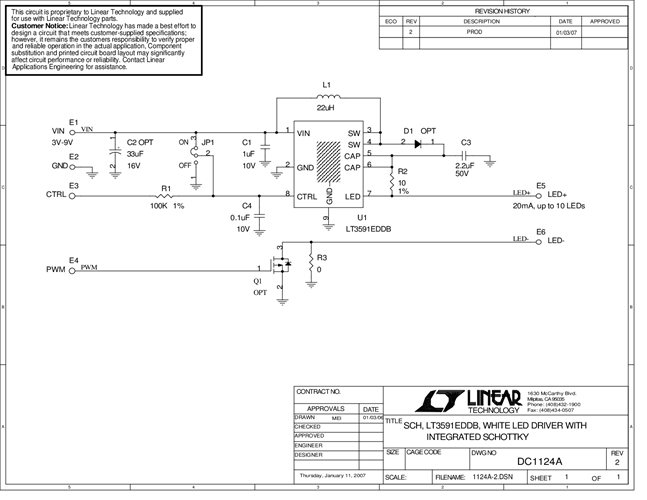 DC1124A - Schematic