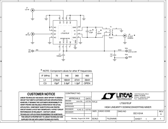 DC1131A - Schematic