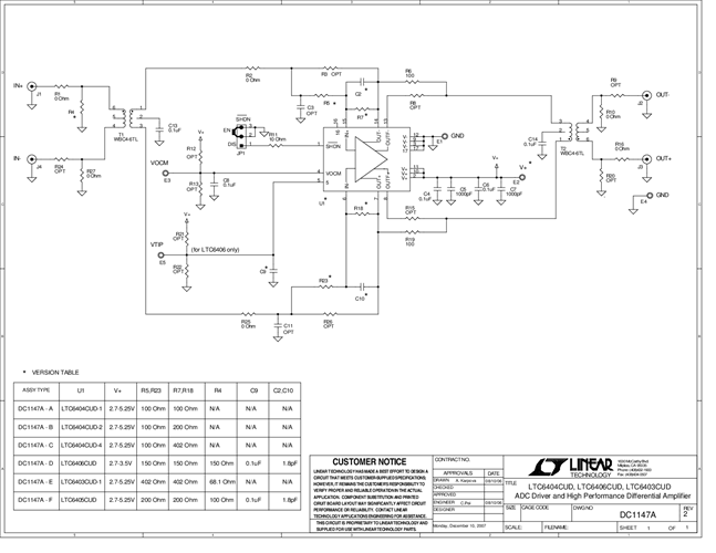 DC1147A-A - Schematic