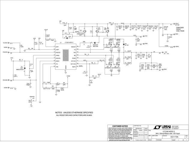 DC1170A - Schematic