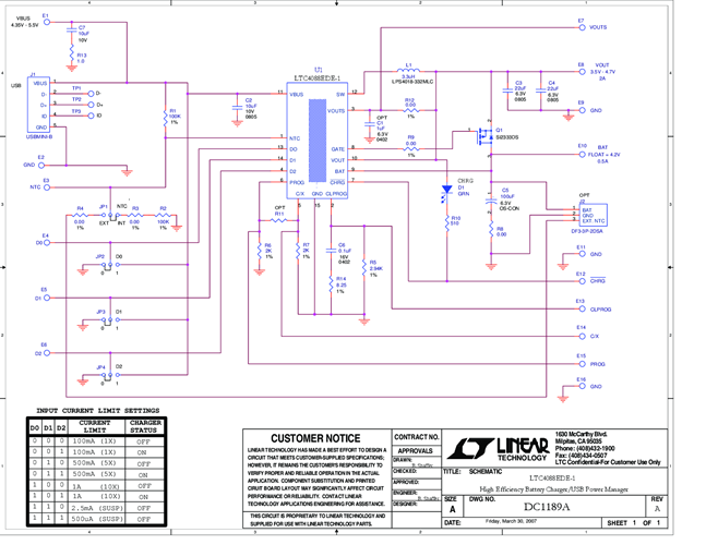 DC1189A - Schematic