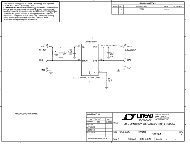 DC1194A - Schematic