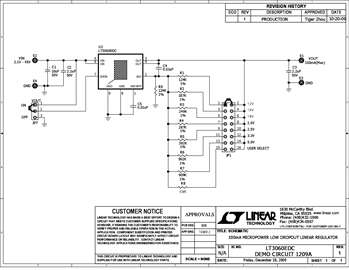 DC1209A - Schematic