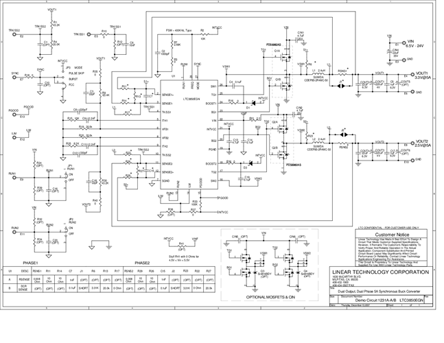 DC1231A-A - Schematic