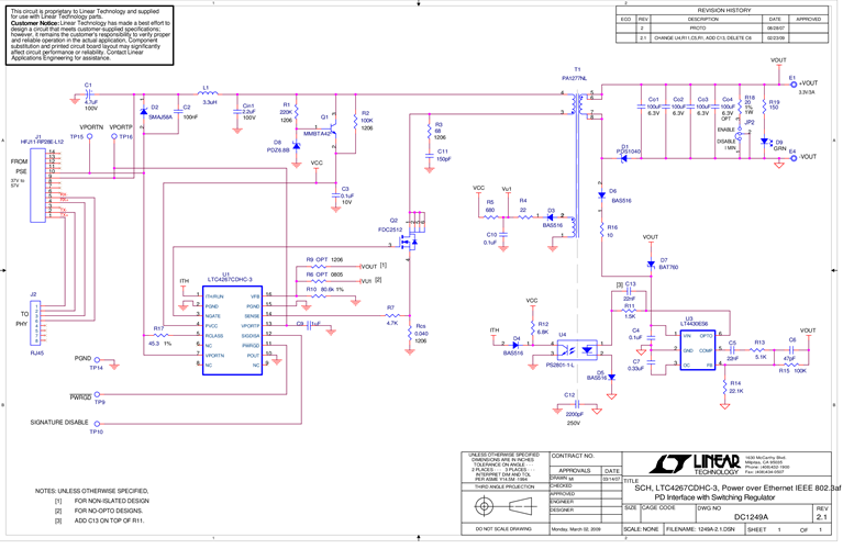 DC1249A - Schematic