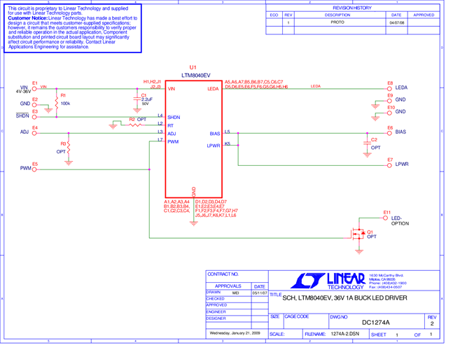 DC1274A - Schematic