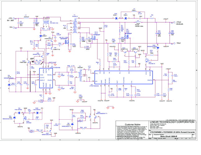 DC1300A-B - Schematic