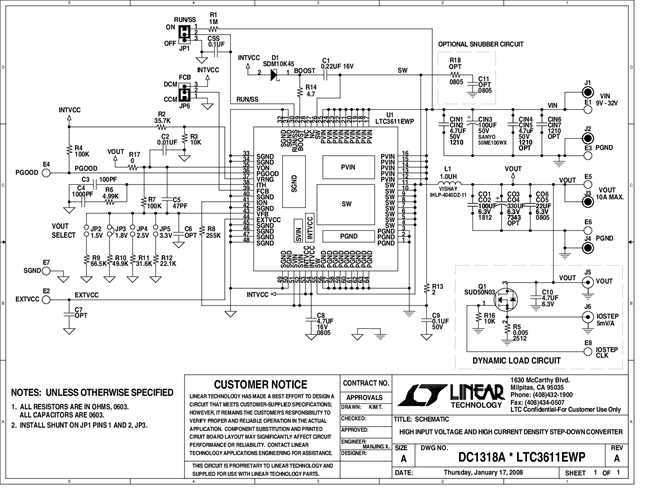 DC1318A - Schematic
