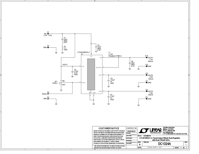 DC1324A - Schematic