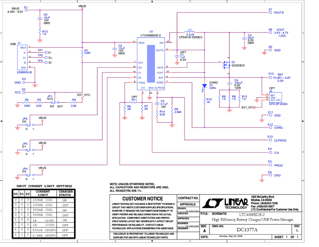 DC1377A - Schematic