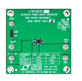 DC1387A-A Evaluation Board - Top View