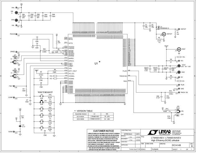 DC1414B-B - Schematic