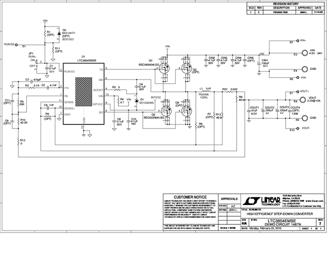 DC1487A - Schematic