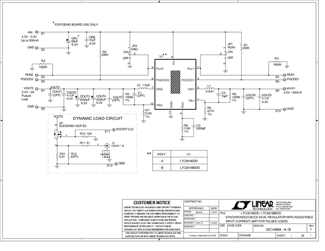 DC1489A-A - Schematic