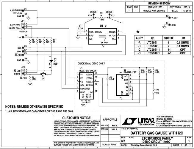 DC1496C - Schematic