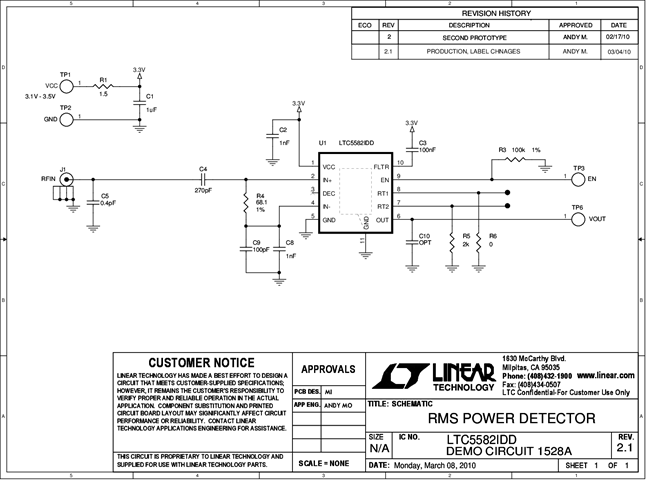 DC1528A - Schematic