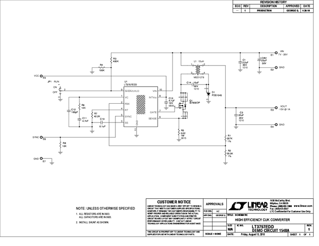 DC1548A - Schematic