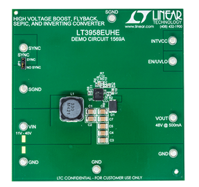 DC1569 Evaluation Board - Top View