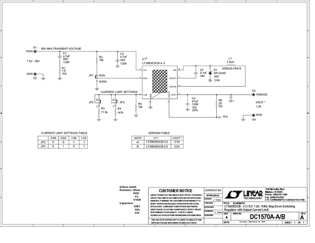 DC1570A-A - Schematic