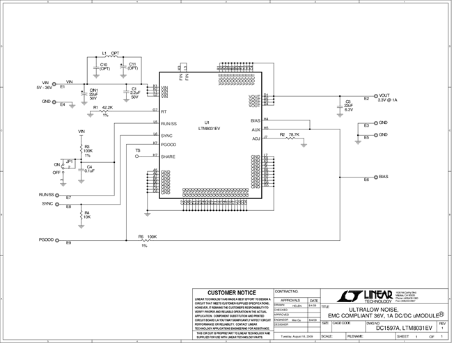 DC1597A - Schematic