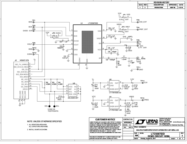 DC1638A - Schematic
