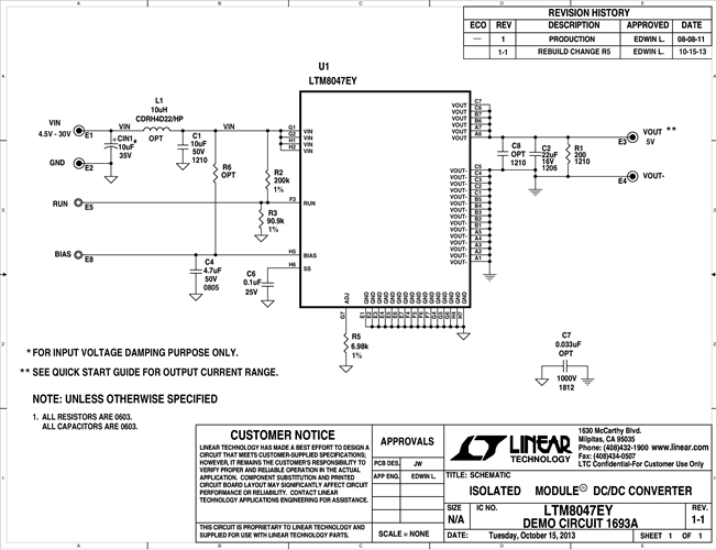 DC1693A - Schematic
